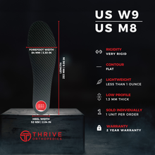Load image into Gallery viewer, X-Glide Carbon Fiber Insoles | Rigid or Flexible