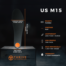 Load image into Gallery viewer, X-Glide Flexible Carbon Fiber Insoles