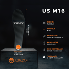 Load image into Gallery viewer, X-Glide Flexible Carbon Fiber Insoles