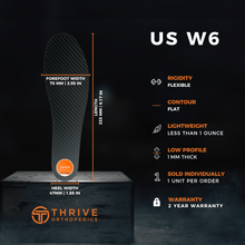 Load image into Gallery viewer, X-Glide Flexible Carbon Fiber Insoles