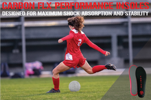Load image into Gallery viewer, Carbon Fiber Insoles for Soccer - Stability