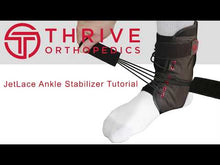 Load and play video in Gallery viewer, JetLace Speedlace-Style Ankle Brace Instructional Video
