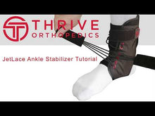 Load and play video in Gallery viewer, JetLace Speedlace-Style Ankle Brace Instructional Video