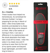 Load image into Gallery viewer, Carbon FLX Performance Insoles
